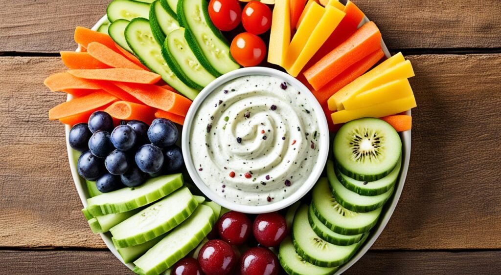 balanced appetizer plate