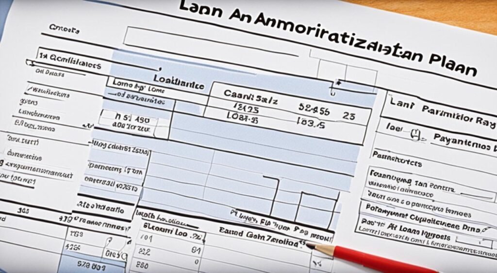 loan amortization plan